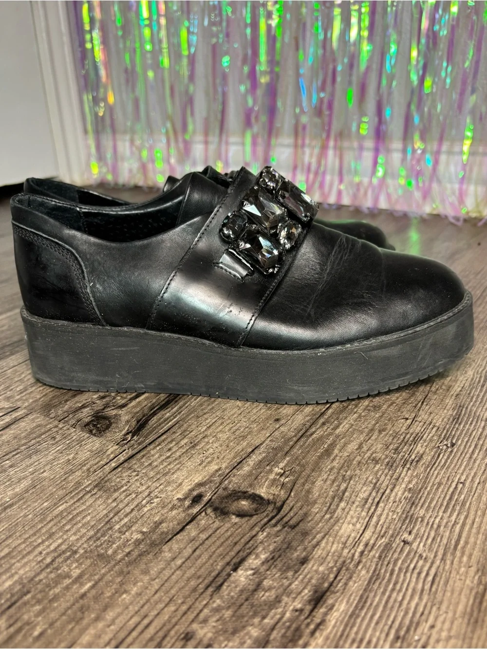 sleek black